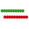 20 Colourful Magnets (Diameter 2 cm): 10 Laughing Green and