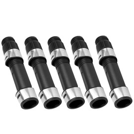UCCKEYI 5Pcs Spinning Reel Seat 24#,24.2mm Long Nut Reel Seat Rod Building for Fishing Rod Handle Rod Building Fishing Reel