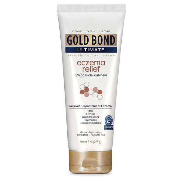 Gold Bond Ultimate Rough & Bumpy Skin Cream 8 Ounce Jar (236ml) (2 Pack)