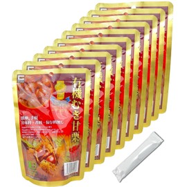 Minamoto Kiyota Shoji Organic Peeled Sweet Chestnut Clam, 2.8 oz (80 g) x 10 Bags, Monde Selection Gold Award, No Sweeteners, Fragrances, Preservatives