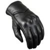 MDM Retro Motorcycle Gloves Men's Leather - Biker Chopper Gloves