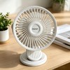 A2Z 5 Inch USB AC DC Desk Fan Clip Fan