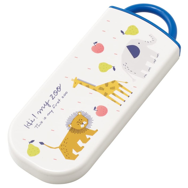 Skater TACC2AG-A Trio Set, Himizu Chopsticks, Spoon, Fork, For Kids,