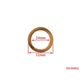 Copper Muffler Exhaust Gasket for 50cc 70cc 90cc 110cc 125cc 150cc GY6 Scooter Pit Dirt Bike ATV Moped Go Kart (1)