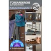 4smile Door Coat Rack for Hanging - Stainless Steel Door