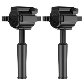 SCITOO Ignition Coil Coils Pack fits for Jaguar XKR 4.0L 2000-2002 for XK8 4.0L 2000-2002 for XJR 4.0L 1996-2002 for XJ8 4.0L 1999-2003 for Vanden Plas 4.0L 2000-2003 UF415 5C1180 set of 2