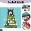 2025 calendar, cat calendar 2025 Pissed-Off Cats Calendar, Funny Cat
