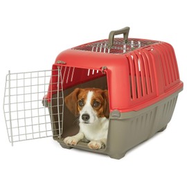 MidWest Homes for Pets Spree Travel Pet Carrier, Dog Carrier Features Easy Assembly and Not The Tedious Nut & Bolt Assembly of Competitors, Ideal for Small Dogs & Cats