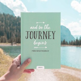 My Travel Journal, Holiday Diary to Fill in and Design Yourself, Hardcover with 104 Pages to Capture All Memories