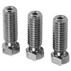 3pcs 0.2/0.3/0.4/0.5/0.6/0.8/1.0mm M6 Volcano Nozzle 3D Printer Nozzle 1.75mm High
