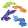 Zanies Bungies Gecko Dog Toys, Blue, 16"–24"