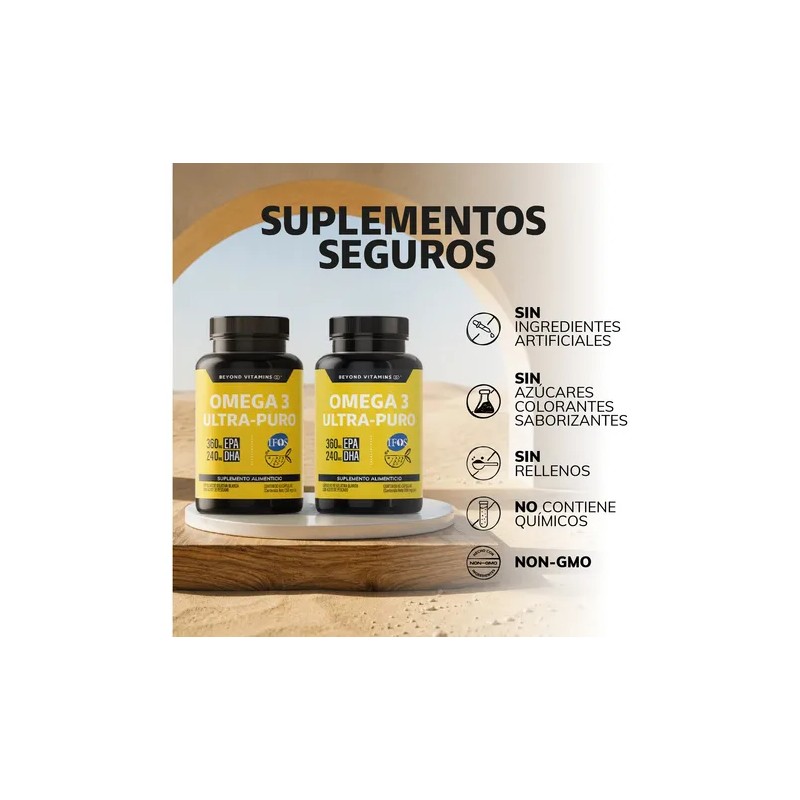 2 X Omega 3 Premium 1000mg - Aceite De Pescado