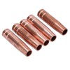5Pcs Protection Nozzles Copper Gas Welding Gun Protective Sleeve Torch