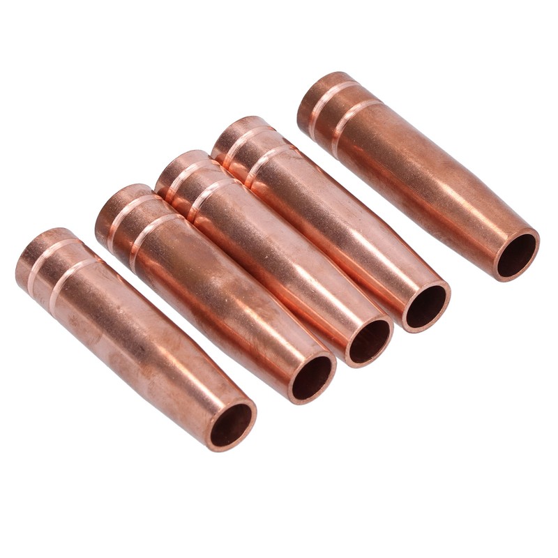 5Pcs Protection Nozzles Copper Gas Welding Gun Protective Sleeve Torch