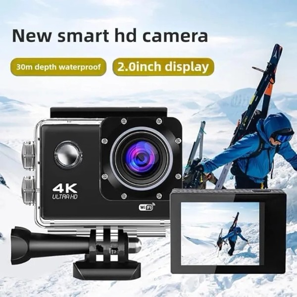 Camara Deportiva Video 4k Ultra Wifi Sumergible Gopr Control -
