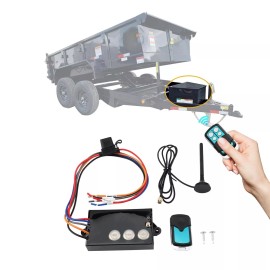 Unbranded Dump Trailer Wireless Remote Control System Kit Hydraulic Lift Winch Tilt G3-H01