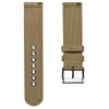 ZULUDIVER Croyde Canvas Watch Strap [Desert Sand, 20mm]