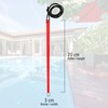 Lantelme Sinking Pool Thermometer with String - Analogue Thermometer in