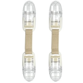 Set of 2 Extra Large Futon Anti Slip Rubber Clips Set of 2 (Beige)