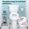 CcBello Commercial Heavy Duty Open Front Toilet Seat Without Cover,