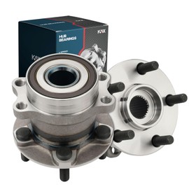 KAX 512518 Pair Rear Wheel Bearing and Hub Assembly fit for 2014-2018 Subaru Forester,for 2015-2021 Subaru Impreza,for 2016-2018 Subaru Crosstrek,for 2019-2021 Subaru Crosstrek,5 Lug