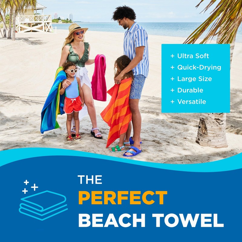 Kaufman - Soft Oversized Beach Towels in Bulk | 29"