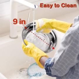 HaSteeL 9 Inch Cheese Melting Dome, Small Round Basting Steam Cover Set of 2, Professional Stainless Steel Griddle Grill Accessories for Flat Top BBQ Indoor & Outdoor, Heavy Duty & Dishwasher Safe