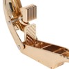 Garlic Press Gold Color Aluminium Alloy Dolphin Style Teeth Design