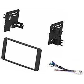 ASC Car Stereo Dash Install Kit and Wire Harness for Installing an Aftermarket Double Din Radio for Some Toyota Tundra/Sequoia Vehicles w/Factory JBL/Premium Amp - See Compatible Vehicles Below