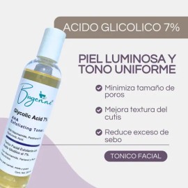 Ácido Glicólico 7% Exfoliante Corporal Facial Biogenné 250ml