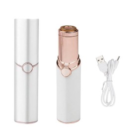 Epilator Women's Face, Beard Remover, Facial Hair Remover for Women, Small and Portable, Silent Design, Clean and Clean Shave, Suitable for Face, Eyebrows and Lips (White)