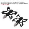 1 Pair Bicycle Quick Release Pedals Aluminum Alloy Bike Bearing