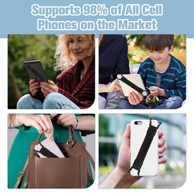 Secure Hand Strap for Kindle E-Readers and Paperwhite, High-Elasticity Versatile