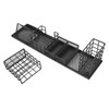 7pcs Mesh Desk Organizer Multi Functional Phone Holder Paperclip Storage