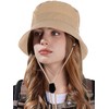 Firuilo Women's Outdoor Bucket Hat Waterproof Sun UPF 50+ Bucket