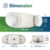 FREELICHT 4 Pack Emergency Lights for Business, with Battery Backup,