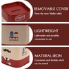1 Pack Razor Blade Disposal Container for Safety Razor Blade,