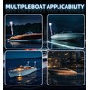 Tavaray 4FT RGB LED Boat Navigation Lights - APP &