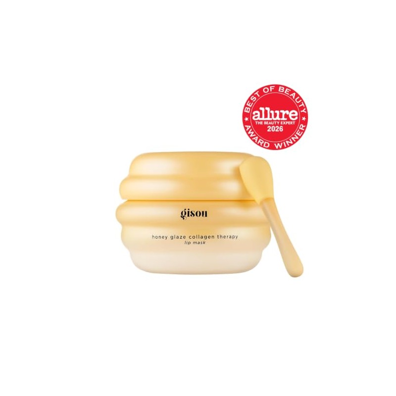 Gisou Honey Glaze Collagen Therapy Lip Mask, Mascarilla Labial con