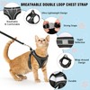 Breathable Cat Harness Set, Dogs Escape Proof Reflective Harness, Permanently