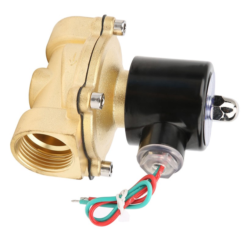 G1 Inch Brass Valve Water Pressure Mechanical Normal Closed Direct