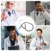 Stethoscope for Monitoring, Portable Stethoscope, Double-Channel Sound Conduction System Equipment
