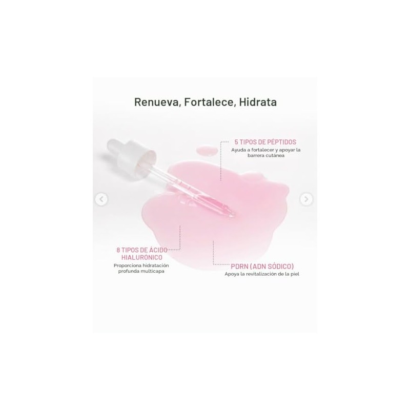 Medicube Suero de Péptidos Rosa Ultra Ligero con PDRN, Niacinamida