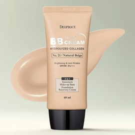 Anjumain Deoproce Magic BB Cream SPF50+ PA+++ No. 21 Natural Beige × 60ml × 1 unit / 디오프러스 매직 비비크림 SPF50+ PA+++ 21호 내추럴베이지 × 60ml × 1개