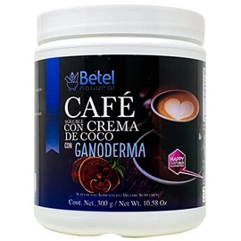 Premium Instant Coffee with Ganoderma (Reishi) - 100% Vegan and Delicious - Cafe Ganoderma - 300 grams