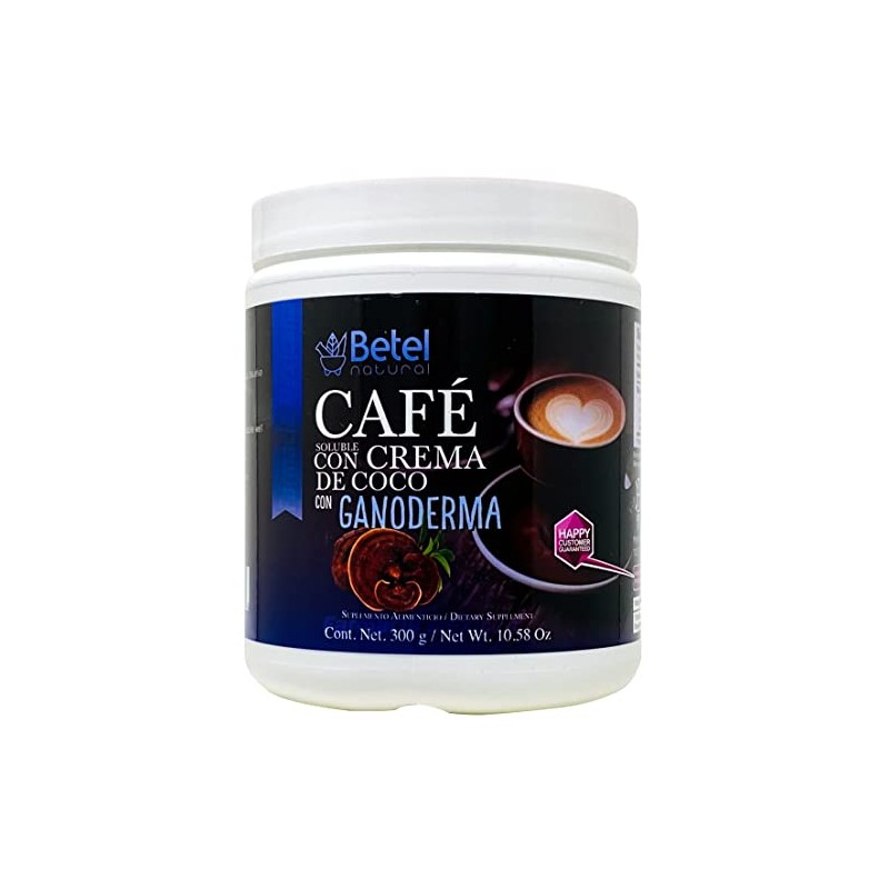 Premium Instant Coffee with Ganoderma (Reishi) - 100% Vegan and