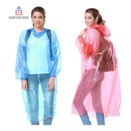 Importeek 5pz Capa Impermeable Lluvia Bolsillo Portatil Llavero