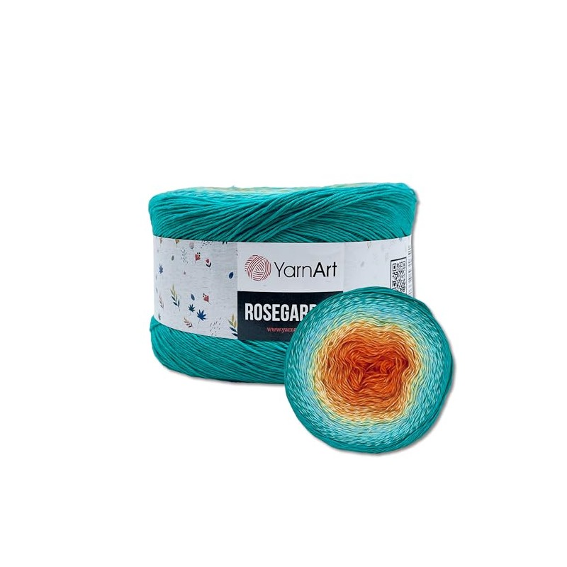 Frida's Wollhaus YarnArt 250 g = 1000 m Rosegarden Bobbel