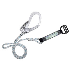 [Fujii Denko] New Standard Lanyard for Body Belt, Eight-Strand Rope Type, TBL-AD24-599C, Made in Japan, Fall Arrest Equipment, Body Belt, Safety Belt, Tsuyoron TSUYORON