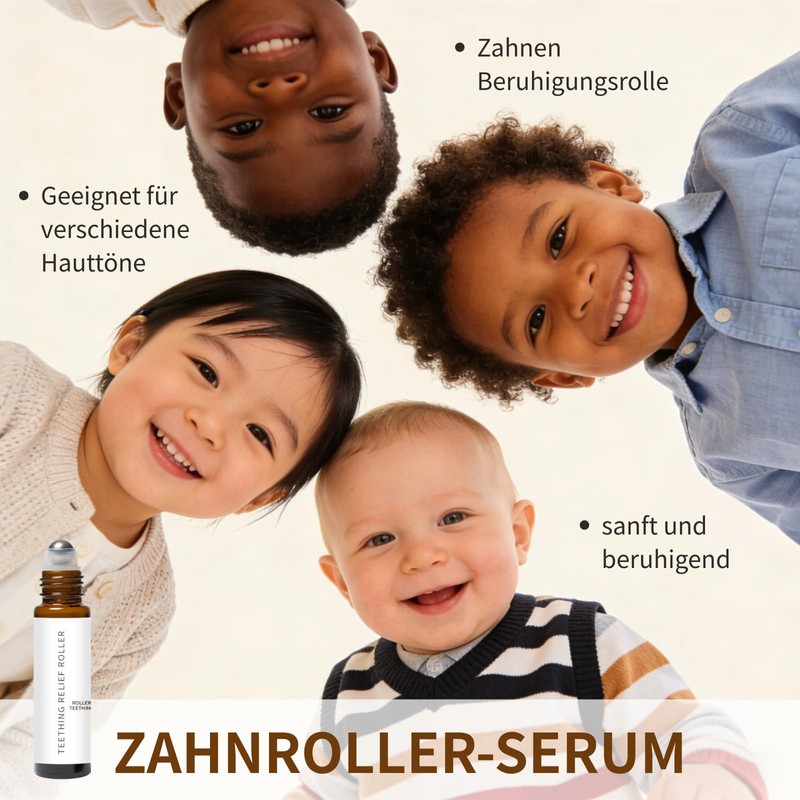 Teething Natural Gentle Gum Care Roller, Pack of 2, Teething